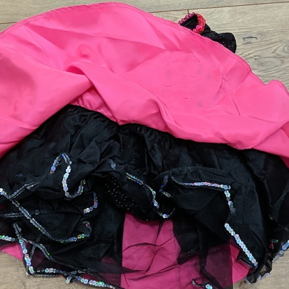 Girls fluffy Dance dress sequin - Picture 4 of 4